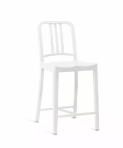 Emeco 111 Navy Recycled Counter Stool