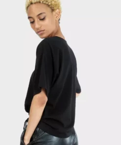 337 Brand Circularity Upcycled T-shirt - Black Recycled + Upcycled