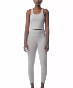 Synergy Organic Clothing Sale 7/8 Legging - Heather Gray