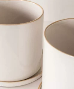 Convivial Minimal Stoneware Planter