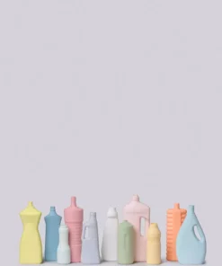 Middle Kingdom Curvy Porcelain Vase 11 Middle Kingdom Curvy Porcelain Vase