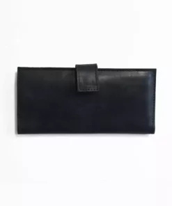 Purse & Clutch Accessories Leather Wallet - Ink Black