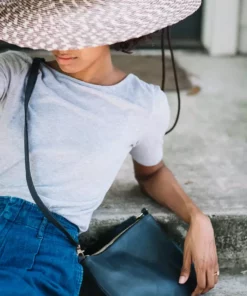 Purse & Clutch Leather Crossbody - Ink Black Best Sellers