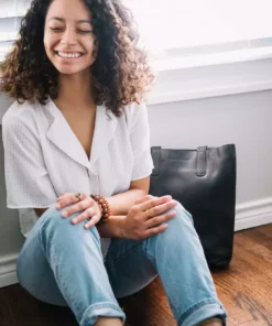 Purse & Clutch Accessories Outside Pockets Handbag - Ink Black