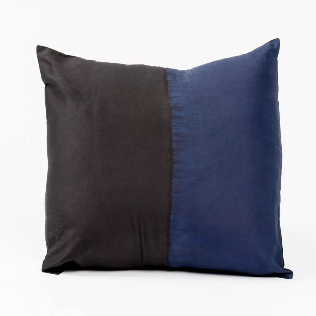 Studio Variously Home Goods Aakar Mor Silk Throw Pillow 1 Studio Variously Home Goods Aakar Mor Silk Throw Pillow