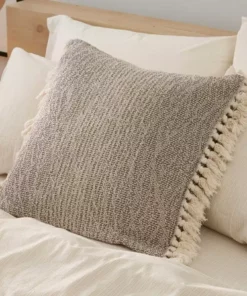 Coyuchi Abbot Pillow Cover - Walnut Home Goods