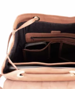 Abby Alley Handcrafted Adelaide Backpack - Black