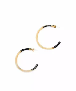 Abby Alley Best Sellers Large Amber Horn Hoops