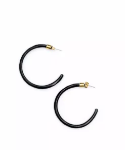 Abby Alley Best Sellers Large Amber Horn Hoops