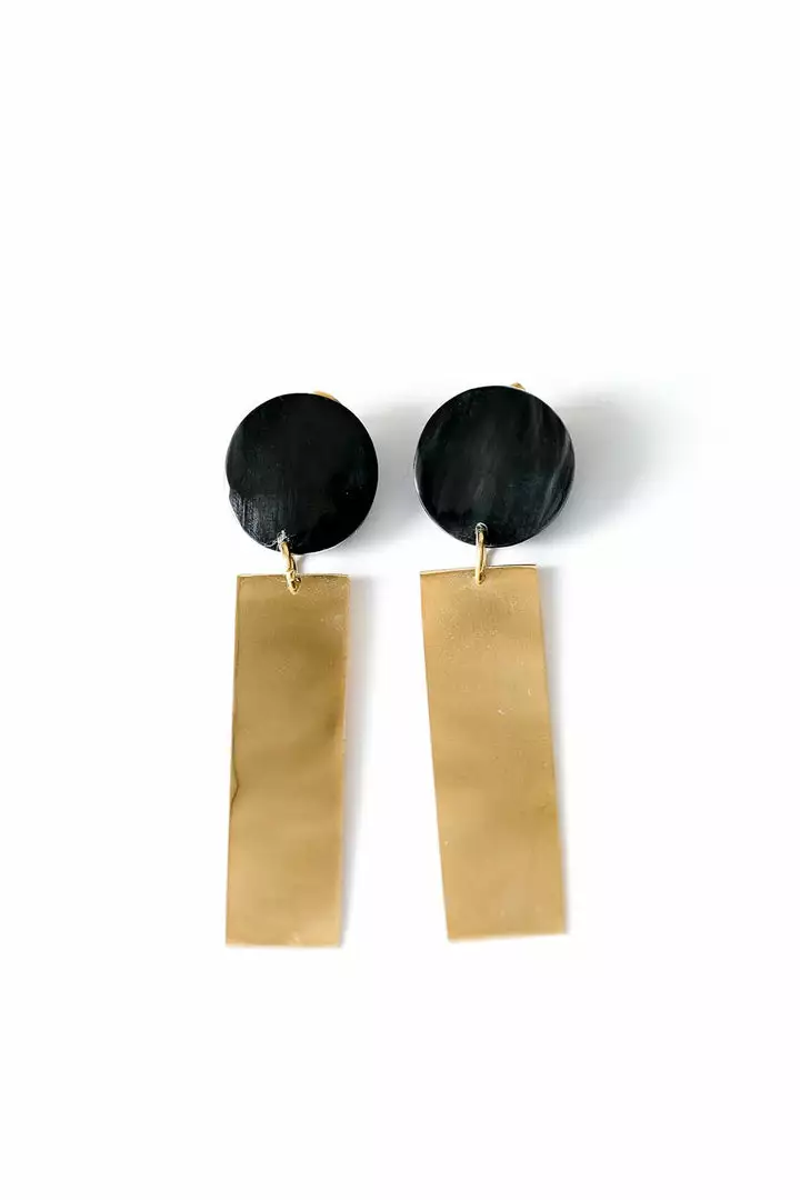 Abby Alley Colette Horn Earrings 1 Abby Alley Colette Horn Earrings