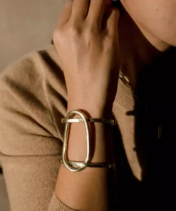 Abby Alley Crossover Cuff Bracelet Handcrafted