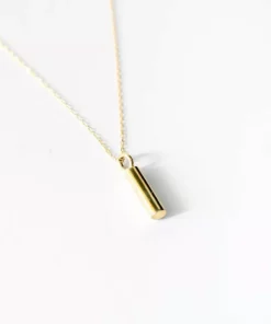 Abby Alley Cylinder Pendant Necklace