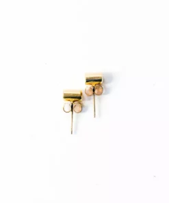Abby Alley Jewelry Cylinder Stud Earrings