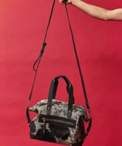 Abby Alley Ellen Handbag - Black Cow Hair Handcrafted 13 Abby Alley Ellen Handbag - Black Cow Hair Handcrafted