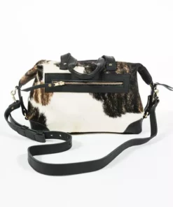 Abby Alley Ellen Handbag - Black Cow Hair Handcrafted 15 Abby Alley Ellen Handbag - Black Cow Hair Handcrafted