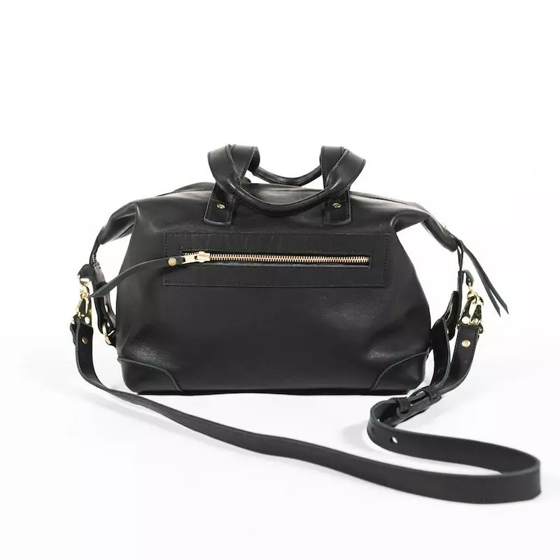 Abby Alley Handcrafted Ellen Handbag - Black 3 Abby Alley Handcrafted Ellen Handbag - Black