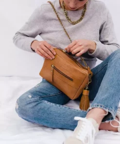 Abby Alley Essential Crossbody Bag - Tan