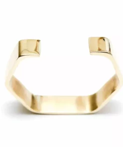 Abby Alley Hexagon Cuff Bracelet
