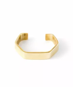 Abby Alley Hexagon Cuff Bracelet