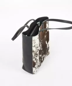 Abby Alley Joanie Tote - Black Cow Hair Handcrafted 7 Abby Alley Joanie Tote - Black Cow Hair Handcrafted