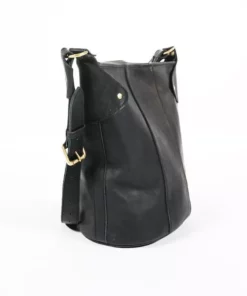 Abby Alley Handcrafted Keri Bucket Bag - Black
