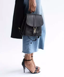 Abby Alley Accessories Mini Adelaide Backpack - Black