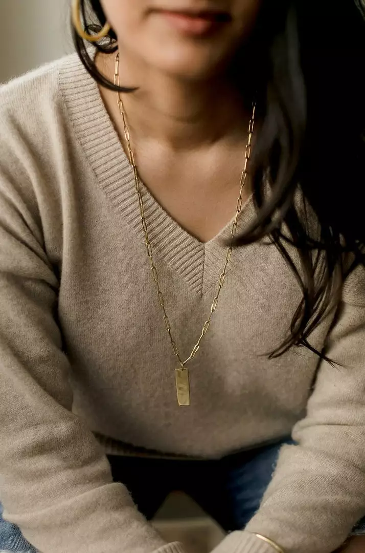 Abby Alley Natalie Pendant Necklace Handcrafted 1 Abby Alley Natalie Pendant Necklace Handcrafted