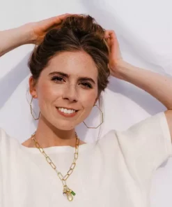 Abby Alley Octagon Hoop Earrings