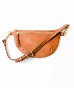 Abby Alley Handcrafted Sling Bag - Chestnut