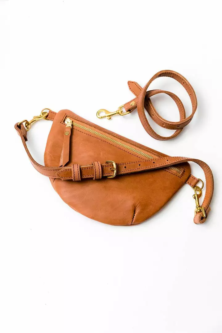 Abby Alley Handcrafted Sling Bag - Chestnut 5 Abby Alley Handcrafted Sling Bag - Chestnut
