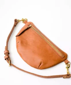 Abby Alley Handcrafted Sling Bag - Chestnut 12 Abby Alley Handcrafted Sling Bag - Chestnut