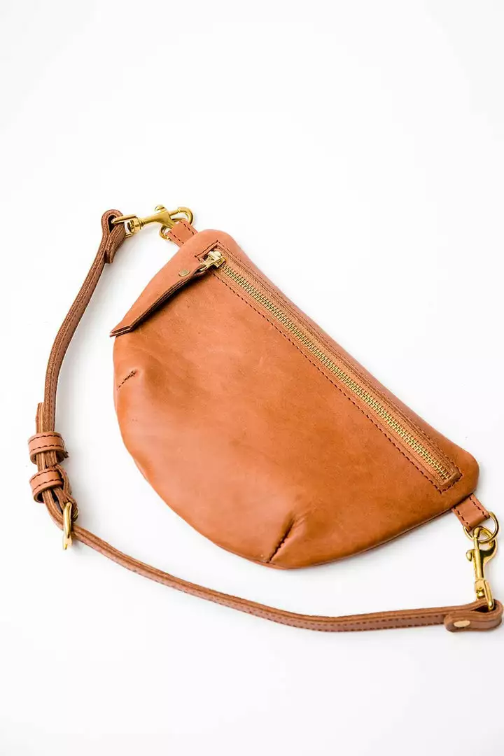 Abby Alley Handcrafted Sling Bag - Chestnut 6 Abby Alley Handcrafted Sling Bag - Chestnut