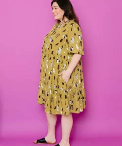 Mata Traders Adelaide Tiered Mini Dress Olive Curios 11 Mata Traders Adelaide Tiered Mini Dress Olive Curios