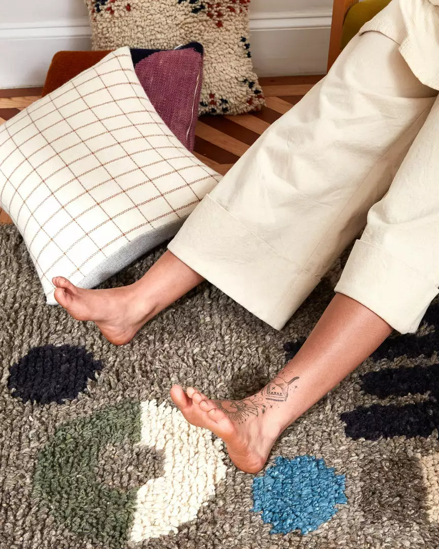 Minna Agnes Wool Throw Pillow 3 Minna Agnes Wool Throw Pillow