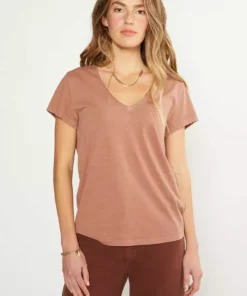 ÉTICA Aiden V Neck Tee