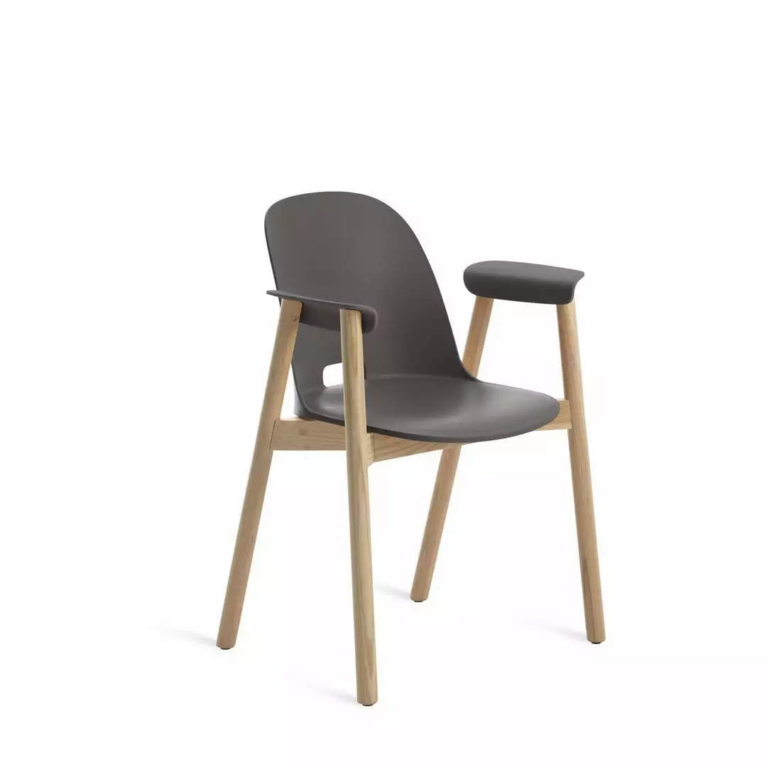 Emeco Alfi Recycled Armchair - Ash 5 Emeco Alfi Recycled Armchair - Ash