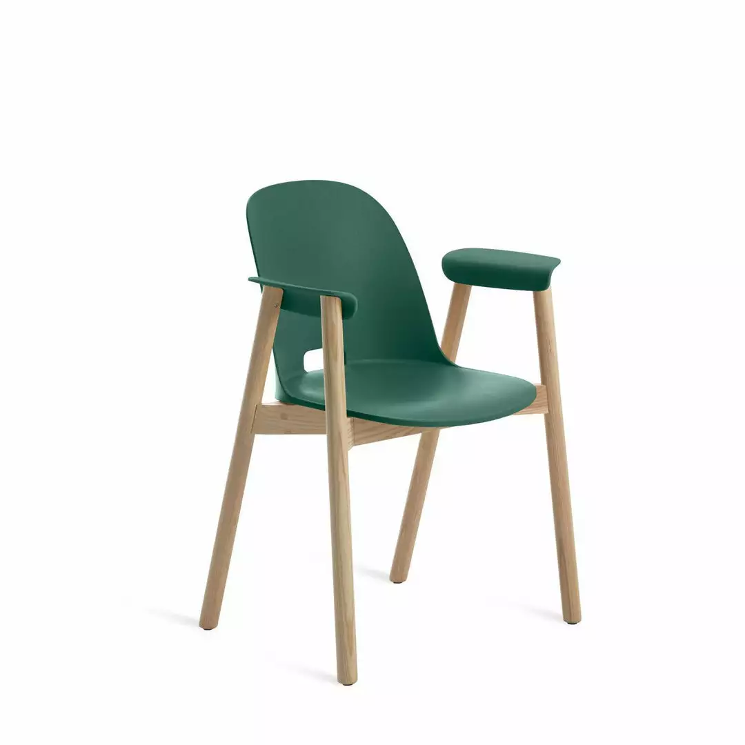 Emeco Alfi Recycled Armchair - Ash 7 Emeco Alfi Recycled Armchair - Ash