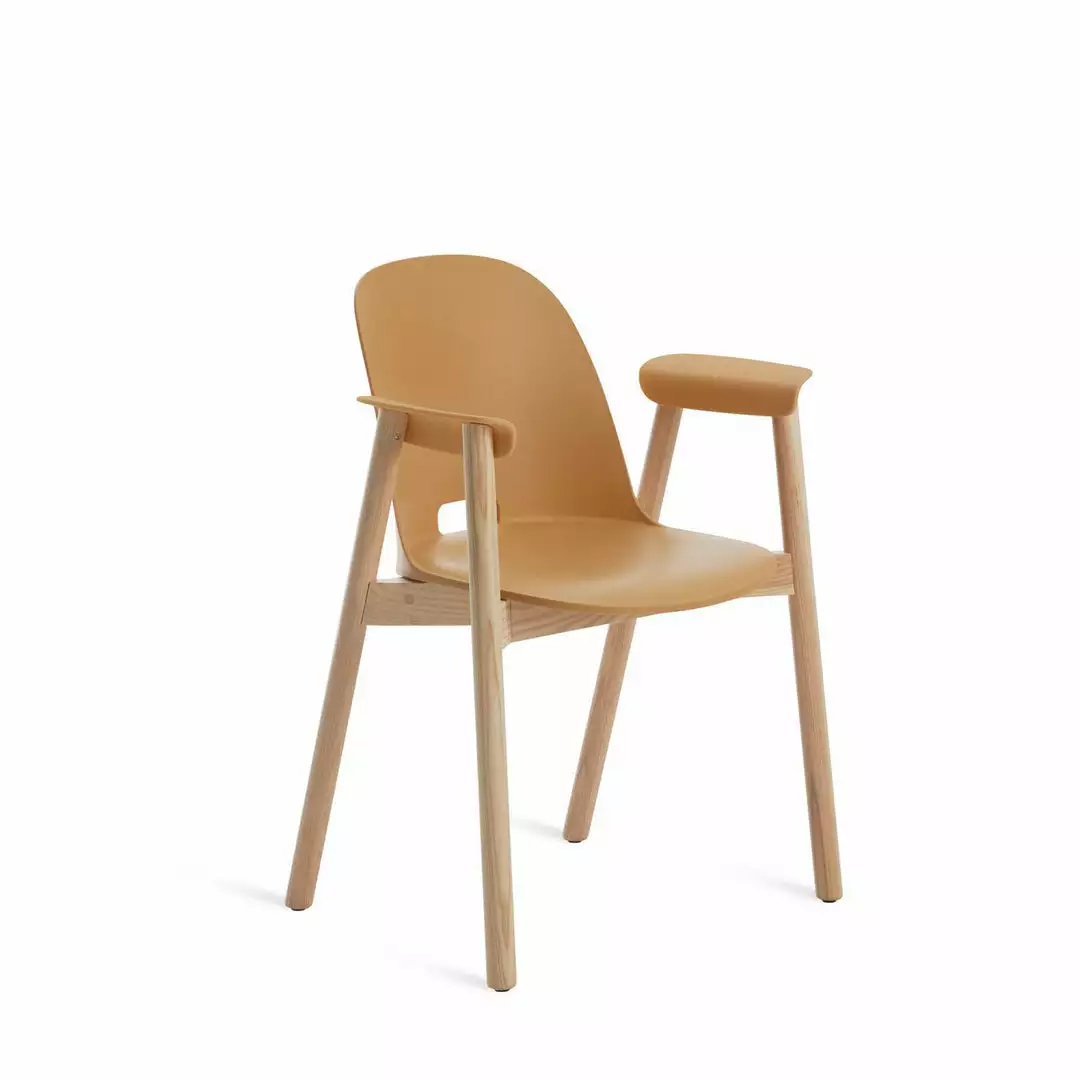 Emeco Alfi Recycled Armchair - Ash 3 Emeco Alfi Recycled Armchair - Ash