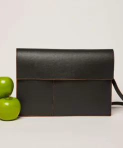 Allégorie Accessories Gala Apple Leather Tech Folio Bag