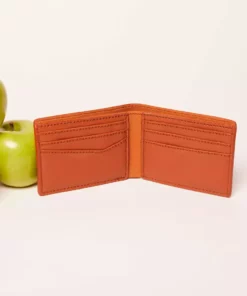 Allégorie Accessories Gala Apple Leather Bifold Wallet