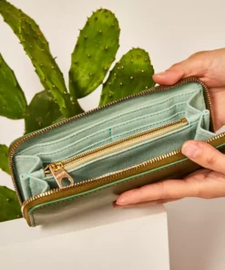 Allégorie Cactus Leather Long Wallet