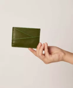 Allégorie Accessories Cactus Leather Puzzle Cardholder