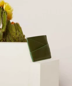 Allégorie Accessories Cactus Leather Puzzle Cardholder