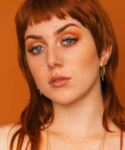 Iron Oxide Nazca Post Earrings Jewelry