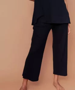 Altar Best Sellers Ronnie Tencel Lounge Bottoms - Black