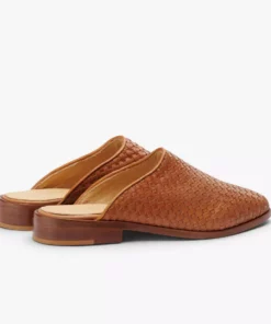 Nisolo Ama Woven Mule - Brown