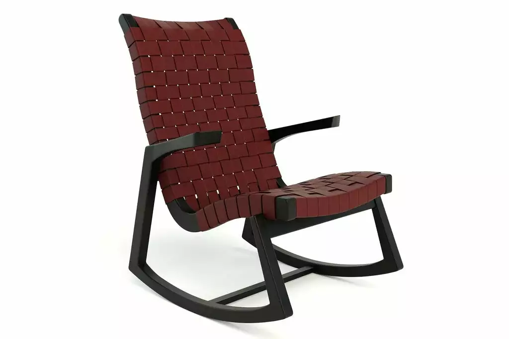 Masaya & Co. Amador Leather Rocking Chair 11 Masaya & Co. Amador Leather Rocking Chair