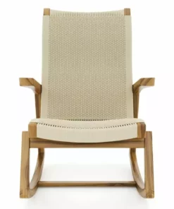 Masaya & Co. Furniture Amador Solid Manila Rocking Chair