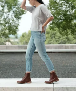 Nisolo Amalia All Weather Boot - Brandy