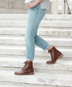 Nisolo Amalia All Weather Boot - Brandy